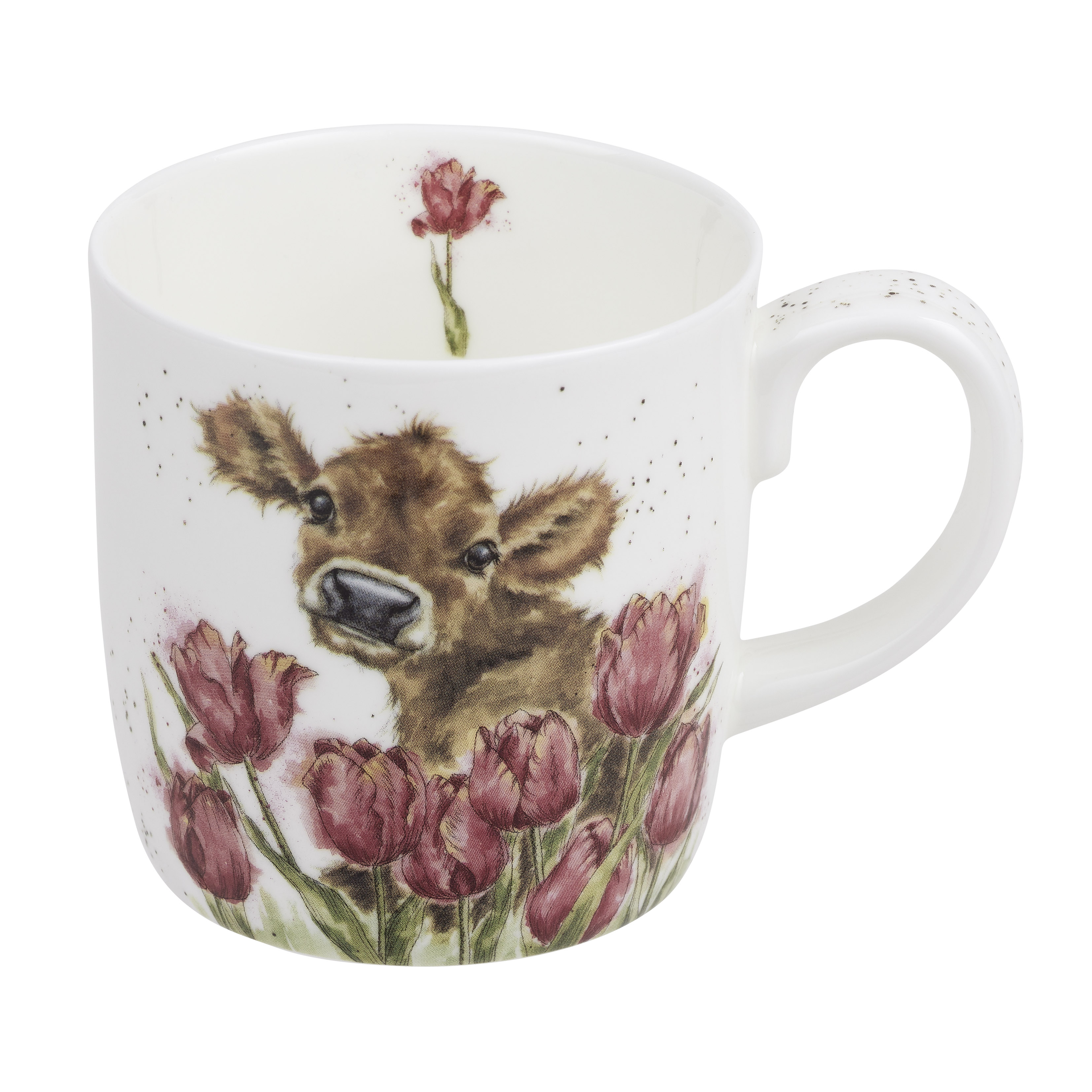 Wrendale Designs Bessie 14 fl.oz. Mug, Cow image number null